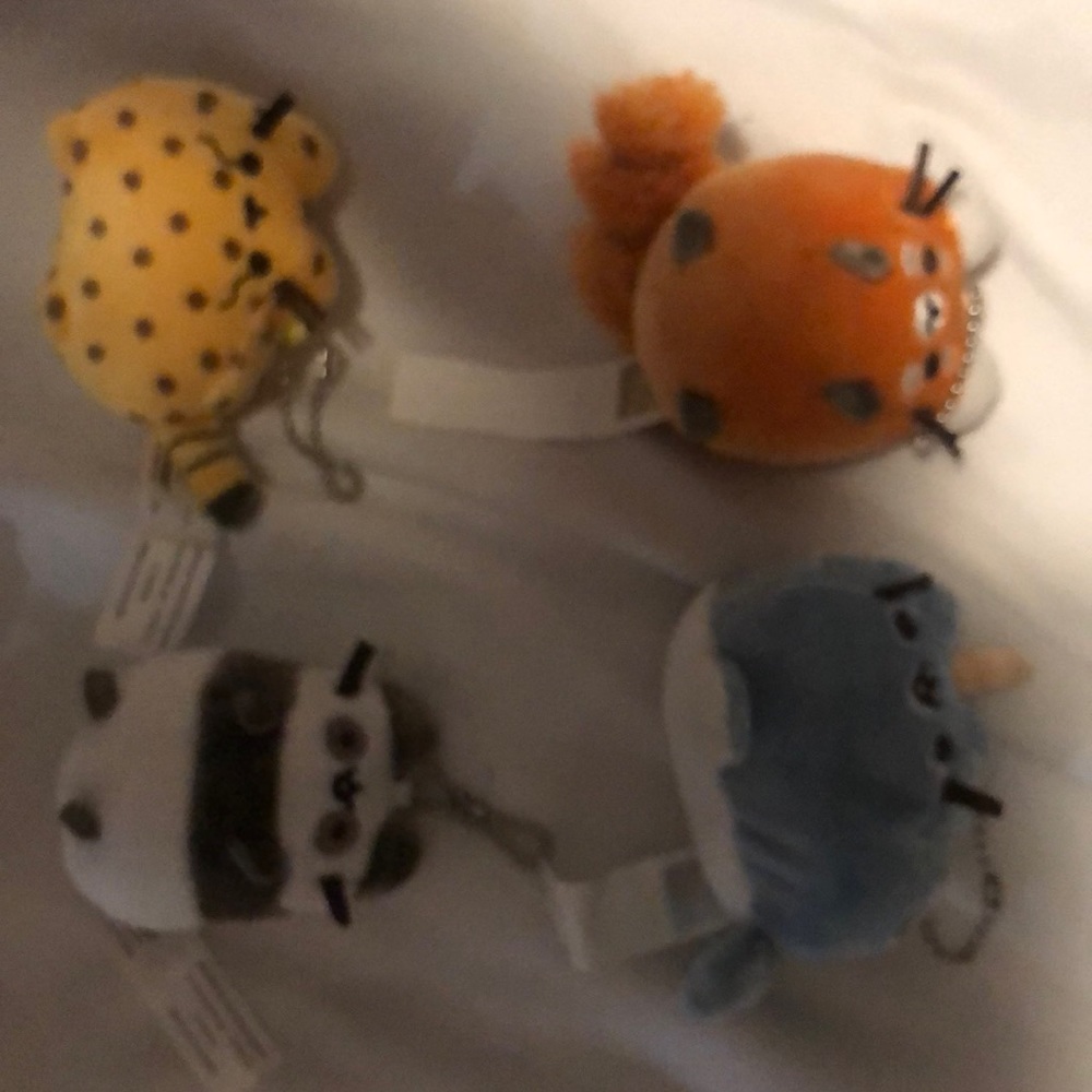 SOLD SOLD SOLD SOLD Pushen Gund Series 7 plush keychains
